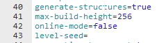 Paper Server Properties