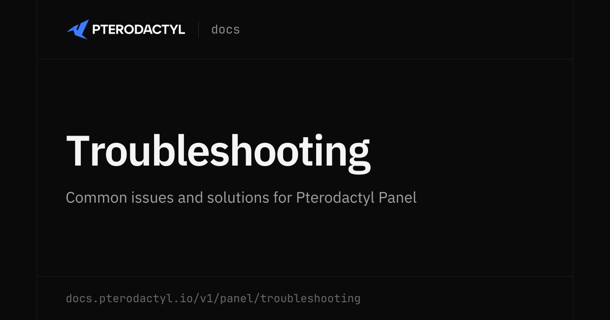 docs.pterodactyl.io